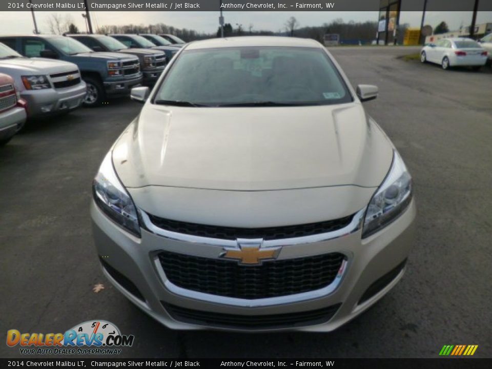 2014 Chevrolet Malibu LT Champagne Silver Metallic / Jet Black Photo #2