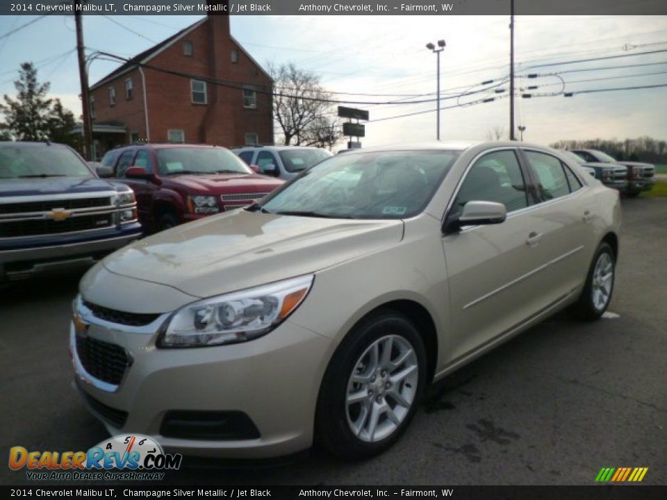 2014 Chevrolet Malibu LT Champagne Silver Metallic / Jet Black Photo #3