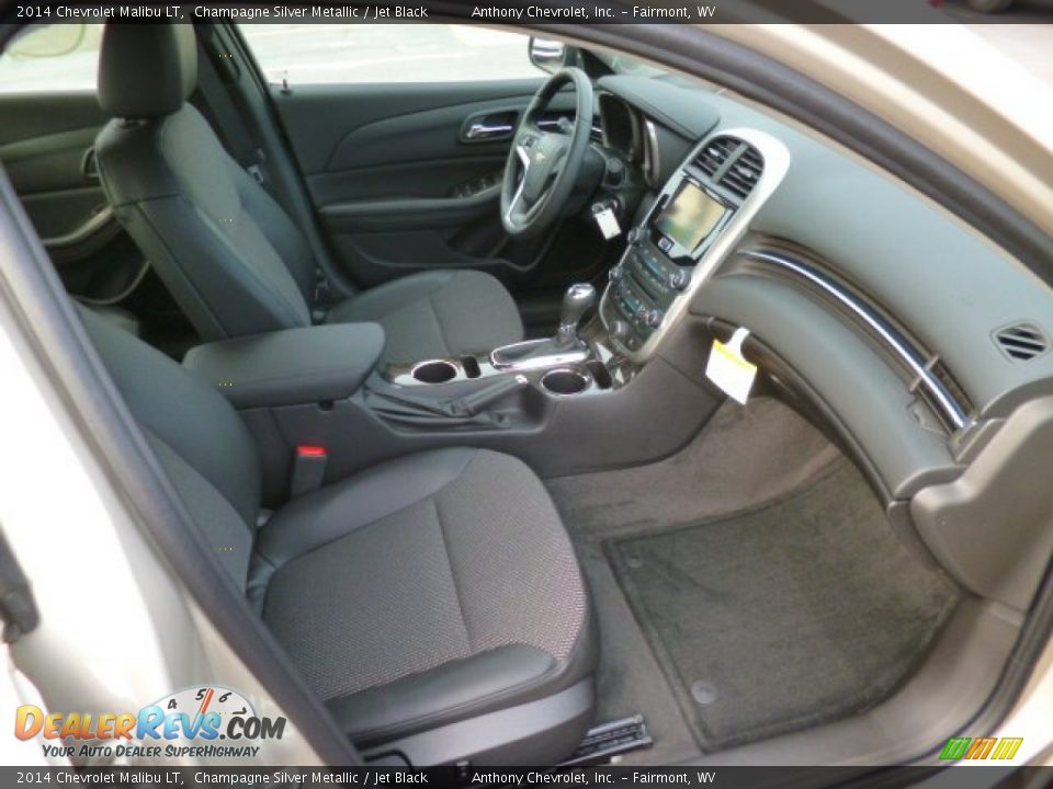 2014 Chevrolet Malibu LT Champagne Silver Metallic / Jet Black Photo #9