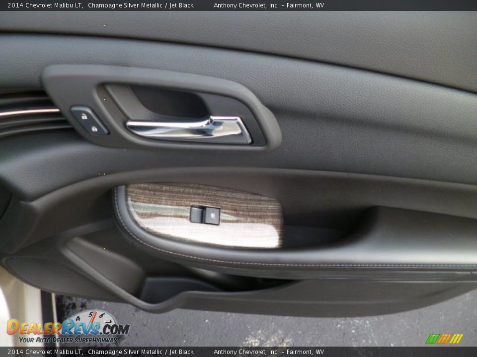 2014 Chevrolet Malibu LT Champagne Silver Metallic / Jet Black Photo #10