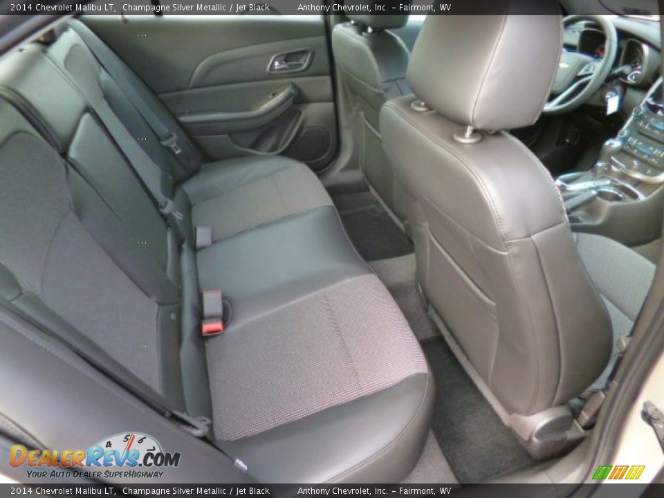 2014 Chevrolet Malibu LT Champagne Silver Metallic / Jet Black Photo #11