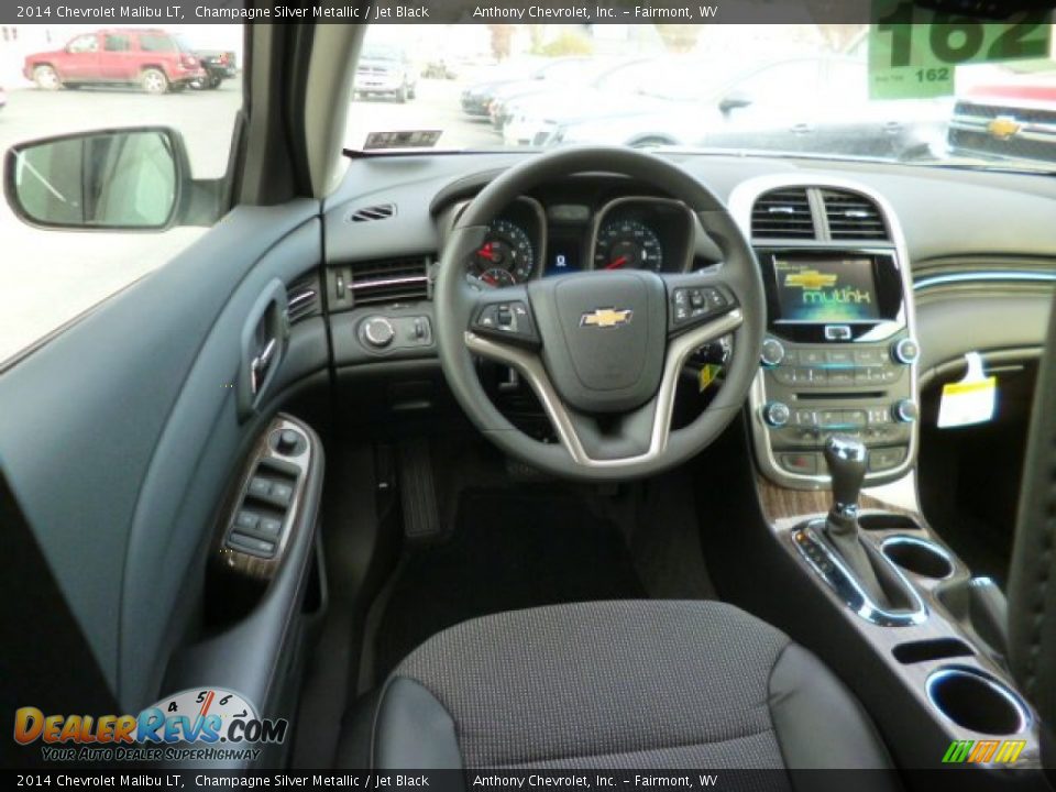 2014 Chevrolet Malibu LT Champagne Silver Metallic / Jet Black Photo #13