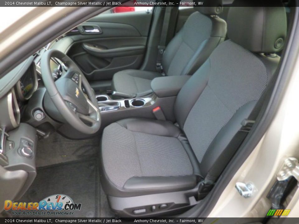 2014 Chevrolet Malibu LT Champagne Silver Metallic / Jet Black Photo #14
