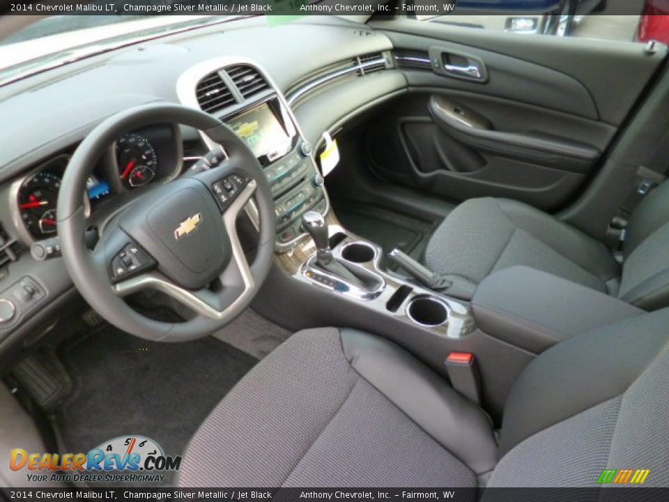 2014 Chevrolet Malibu LT Champagne Silver Metallic / Jet Black Photo #15