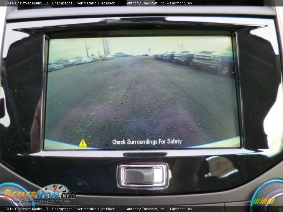 2014 Chevrolet Malibu LT Champagne Silver Metallic / Jet Black Photo #17