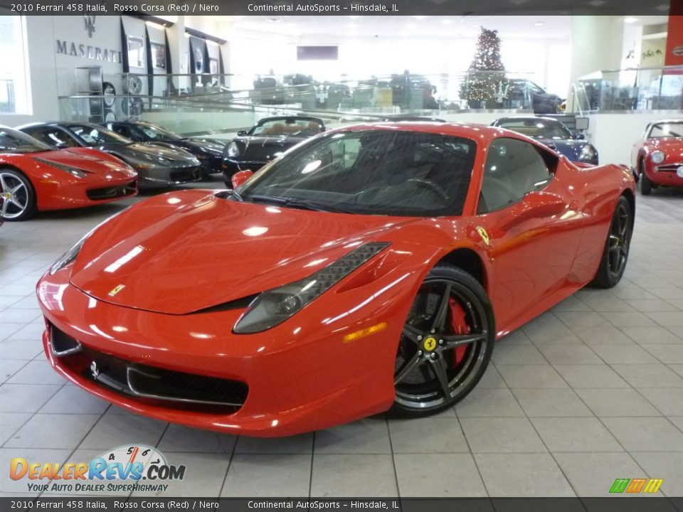 Rosso Corsa (Red) 2010 Ferrari 458 Italia Photo #1