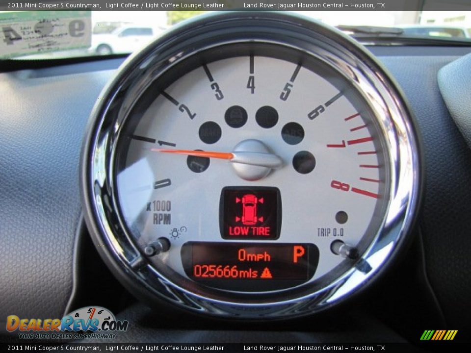 2011 Mini Cooper S Countryman Light Coffee / Light Coffee Lounge Leather Photo #17