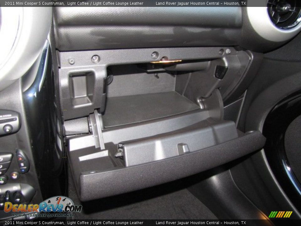 2011 Mini Cooper S Countryman Light Coffee / Light Coffee Lounge Leather Photo #22