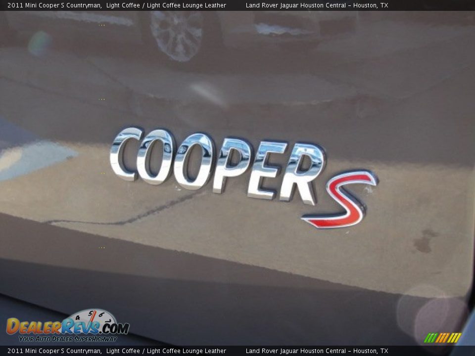 2011 Mini Cooper S Countryman Light Coffee / Light Coffee Lounge Leather Photo #23