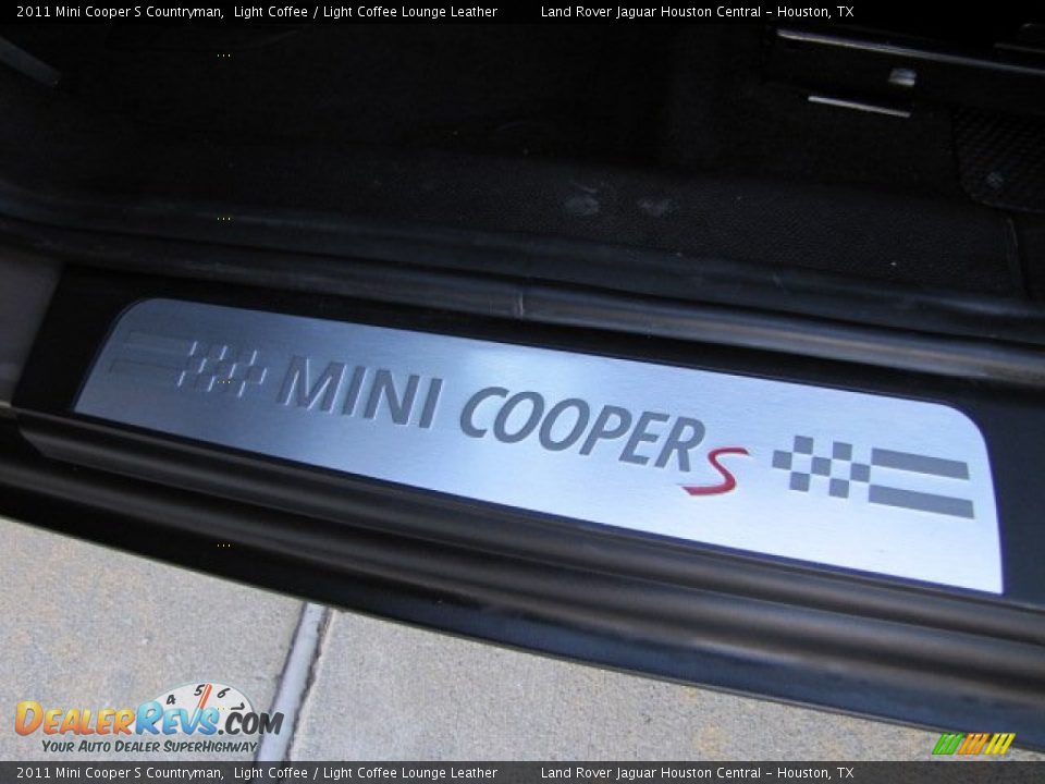 2011 Mini Cooper S Countryman Light Coffee / Light Coffee Lounge Leather Photo #24