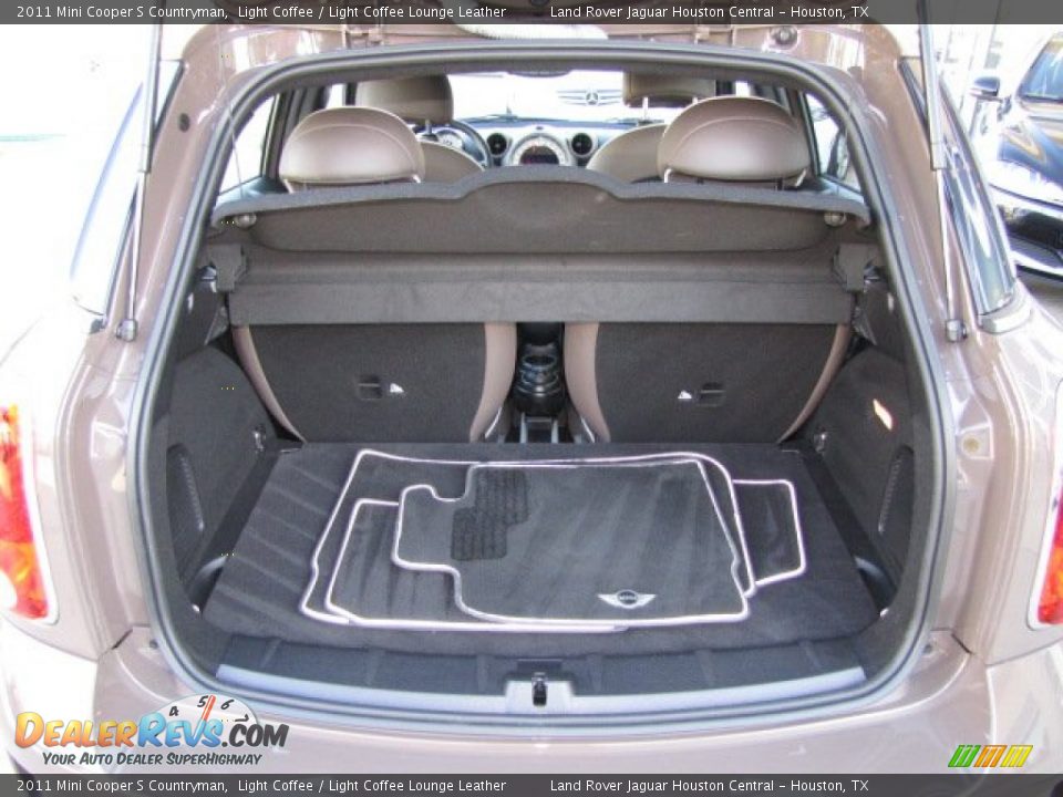 2011 Mini Cooper S Countryman Light Coffee / Light Coffee Lounge Leather Photo #29