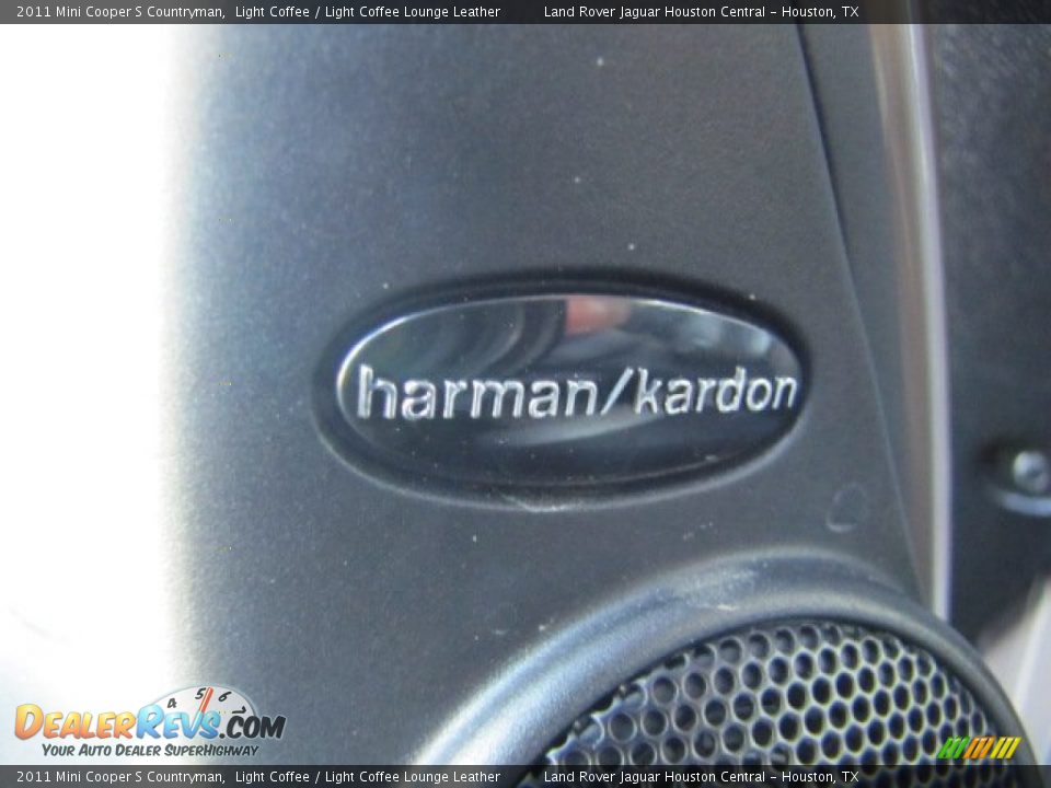 2011 Mini Cooper S Countryman Light Coffee / Light Coffee Lounge Leather Photo #34
