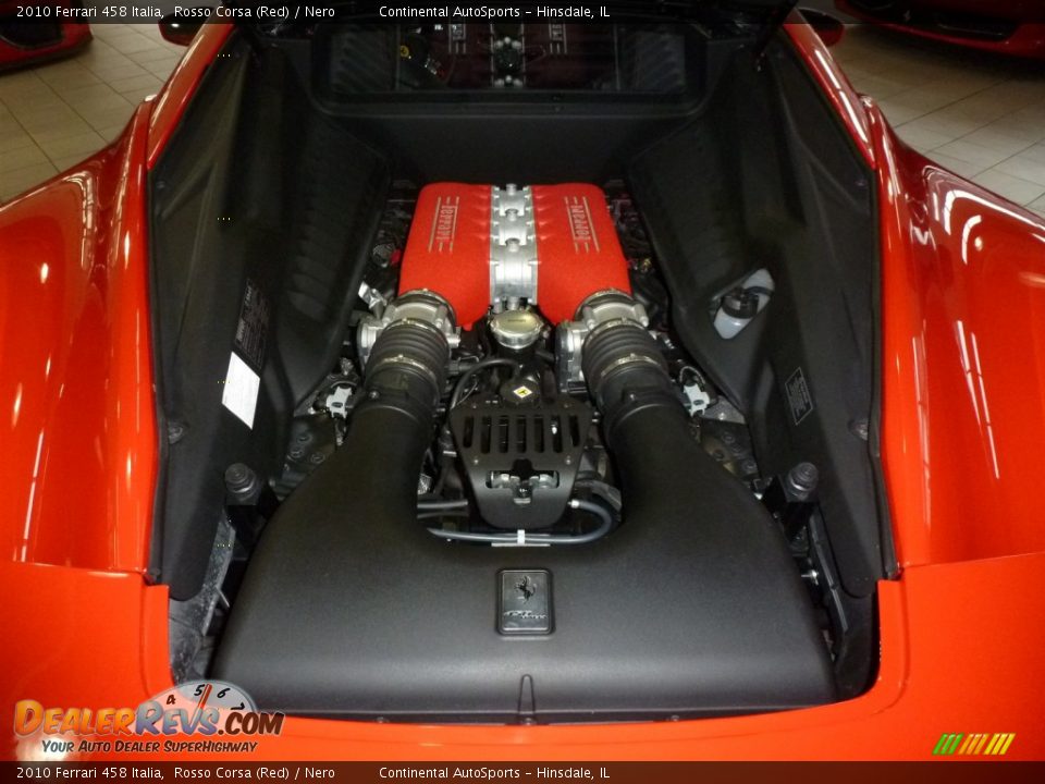 2010 Ferrari 458 Italia 4.5 Liter GDI DOHC 32-Valve VVT V8 Engine Photo #9
