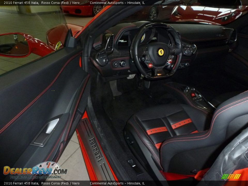 2010 Ferrari 458 Italia Rosso Corsa (Red) / Nero Photo #12