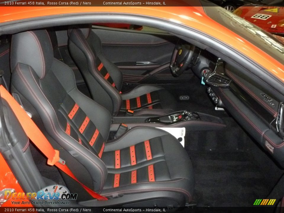 Front Seat of 2010 Ferrari 458 Italia Photo #25