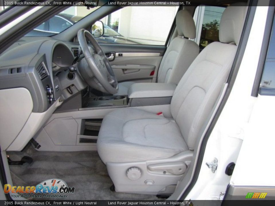 2005 Buick Rendezvous CX Frost White / Light Neutral Photo #2