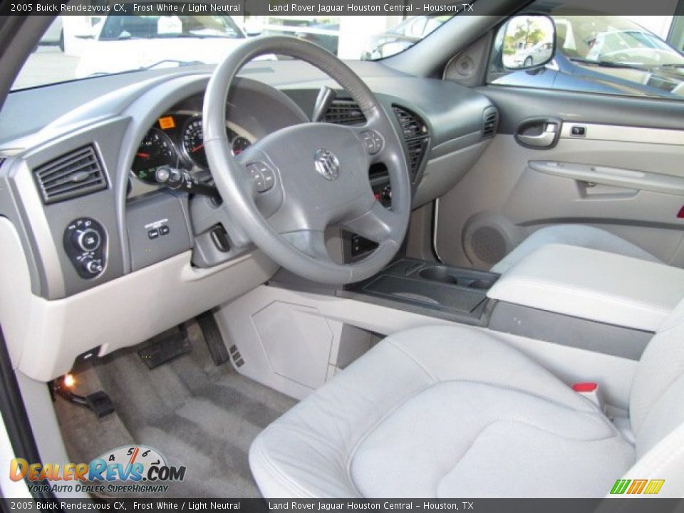 2005 Buick Rendezvous CX Frost White / Light Neutral Photo #12