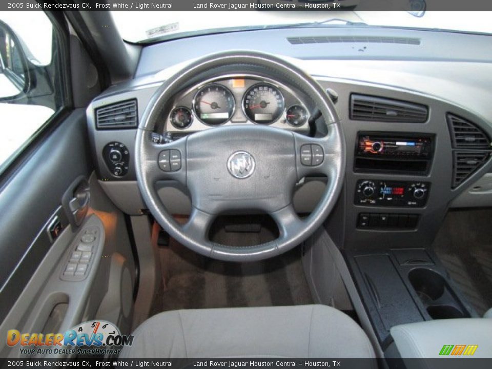 2005 Buick Rendezvous CX Frost White / Light Neutral Photo #13