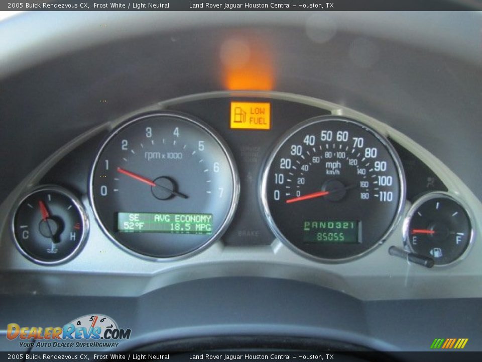 2005 Buick Rendezvous CX Frost White / Light Neutral Photo #17