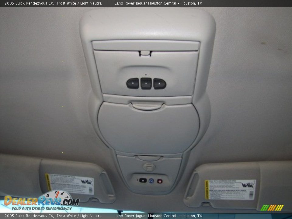 2005 Buick Rendezvous CX Frost White / Light Neutral Photo #21