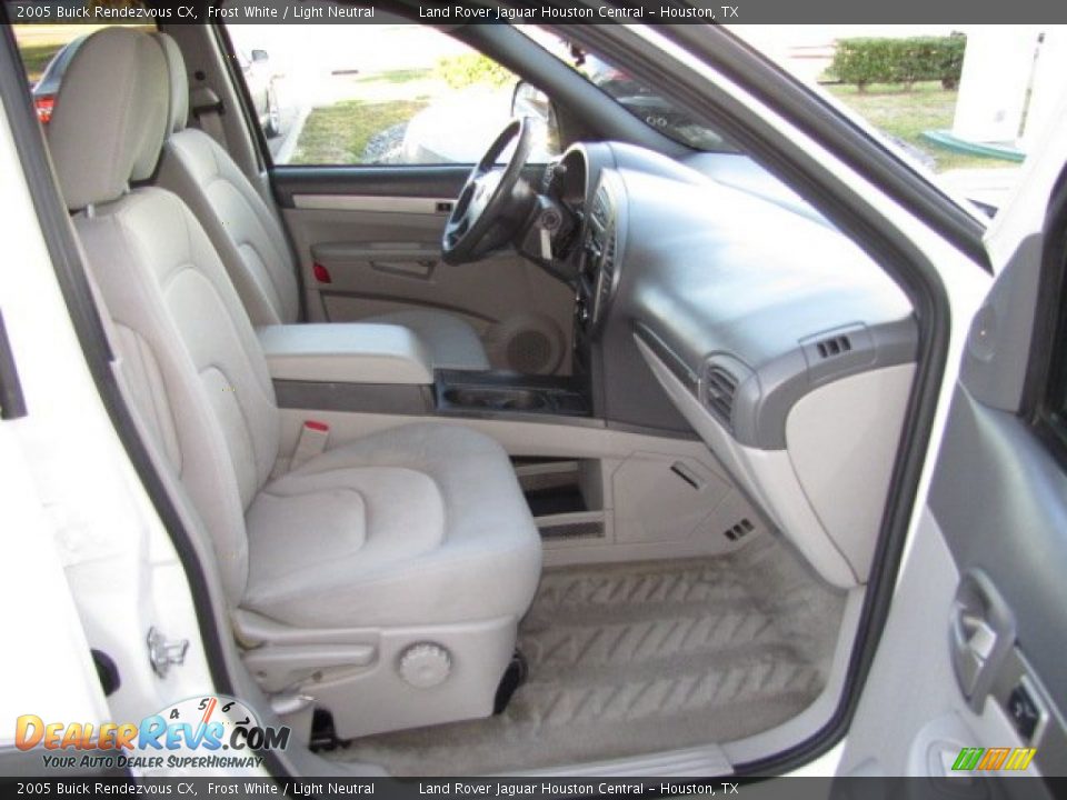 2005 Buick Rendezvous CX Frost White / Light Neutral Photo #24