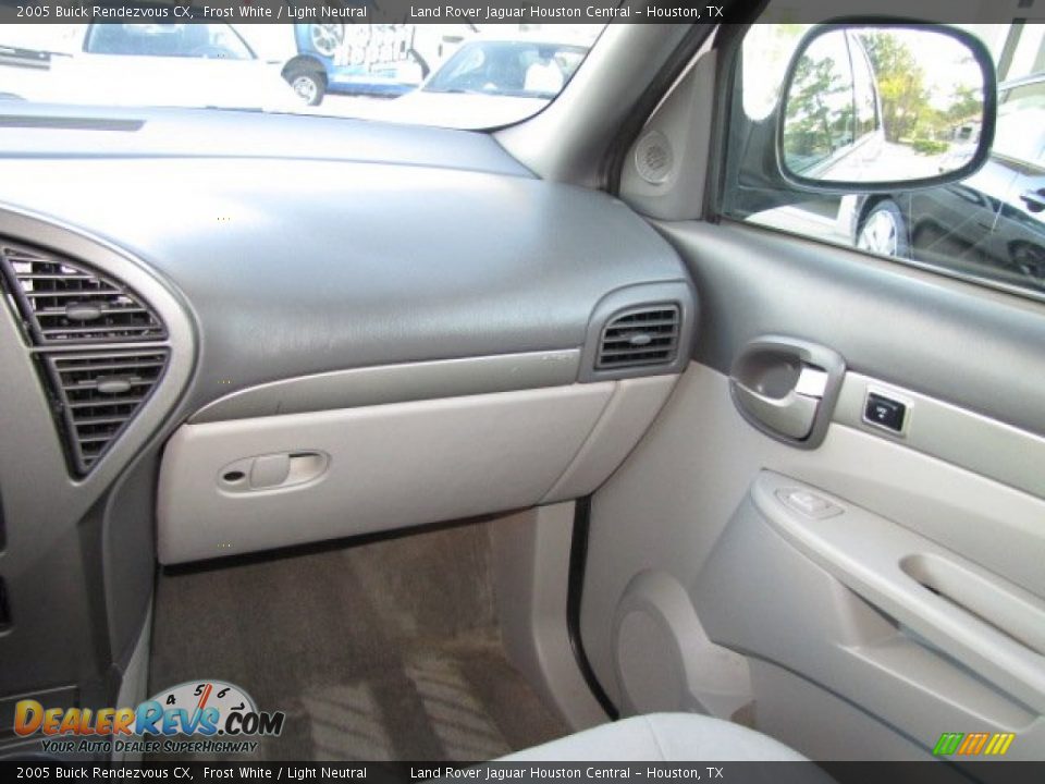 2005 Buick Rendezvous CX Frost White / Light Neutral Photo #25