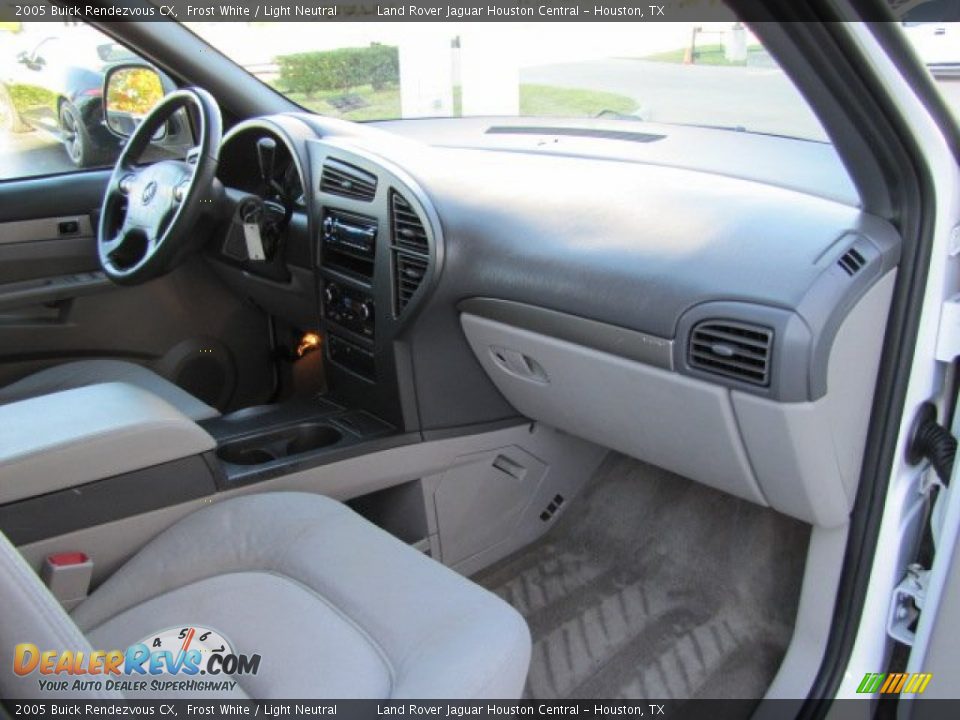 2005 Buick Rendezvous CX Frost White / Light Neutral Photo #27