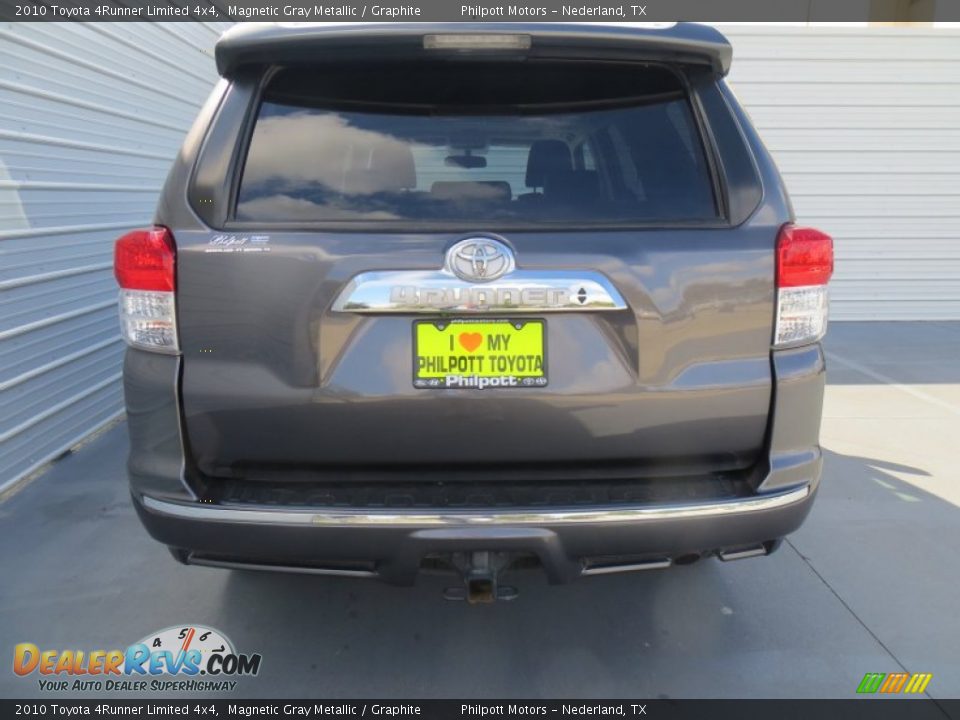 2010 Toyota 4Runner Limited 4x4 Magnetic Gray Metallic / Graphite Photo #5