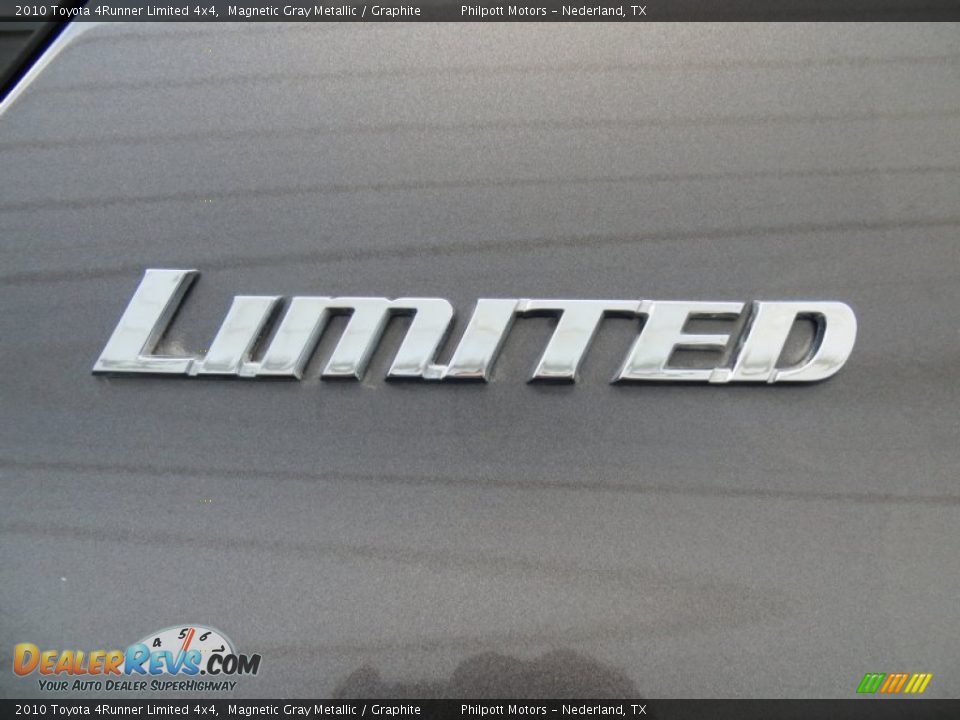 2010 Toyota 4Runner Limited 4x4 Magnetic Gray Metallic / Graphite Photo #17