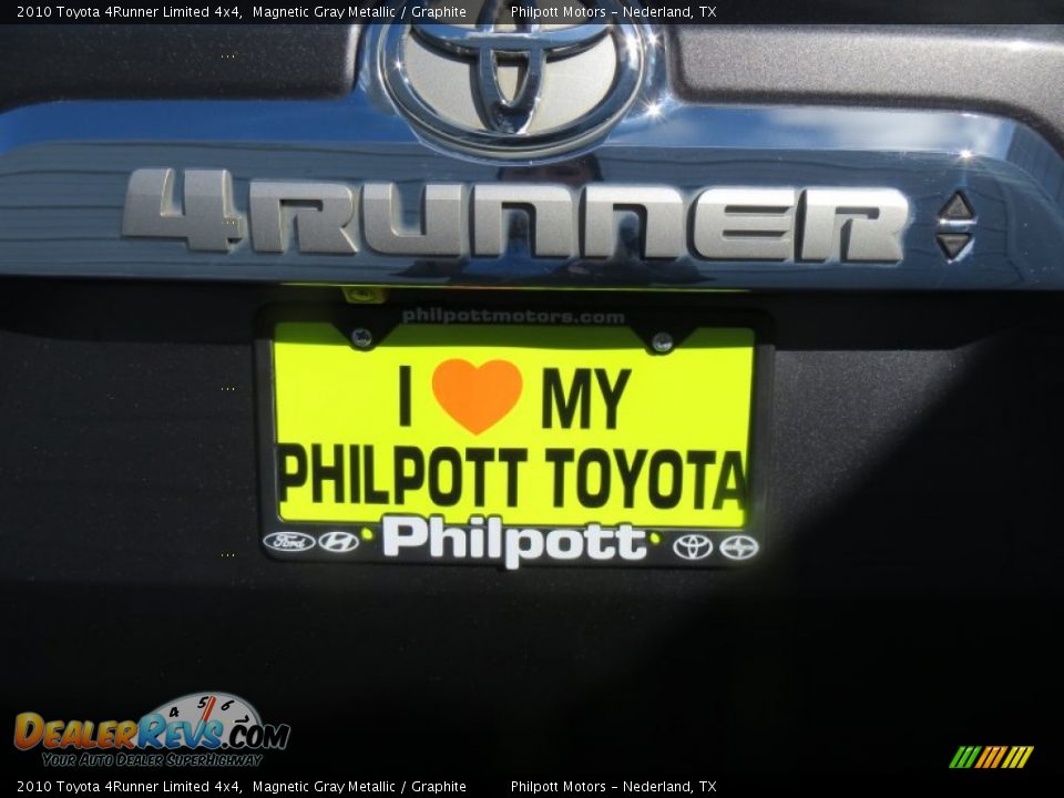 2010 Toyota 4Runner Limited 4x4 Magnetic Gray Metallic / Graphite Photo #19