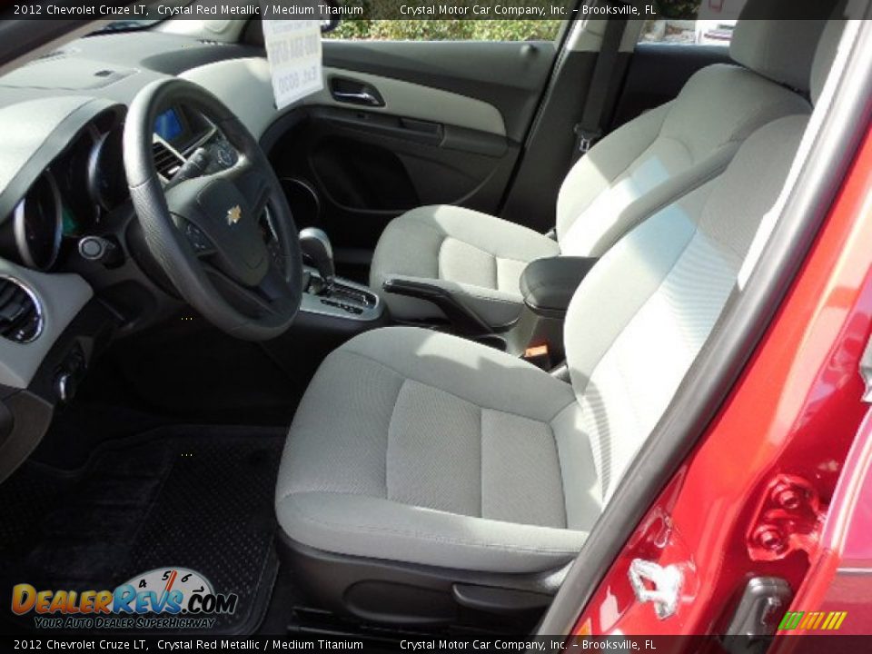 2012 Chevrolet Cruze LT Crystal Red Metallic / Medium Titanium Photo #4