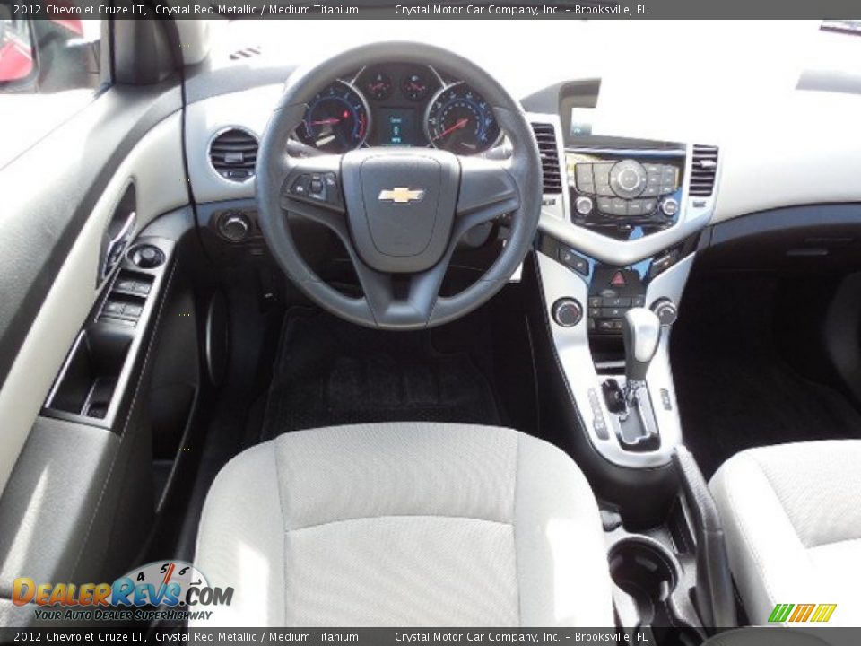 2012 Chevrolet Cruze LT Crystal Red Metallic / Medium Titanium Photo #6