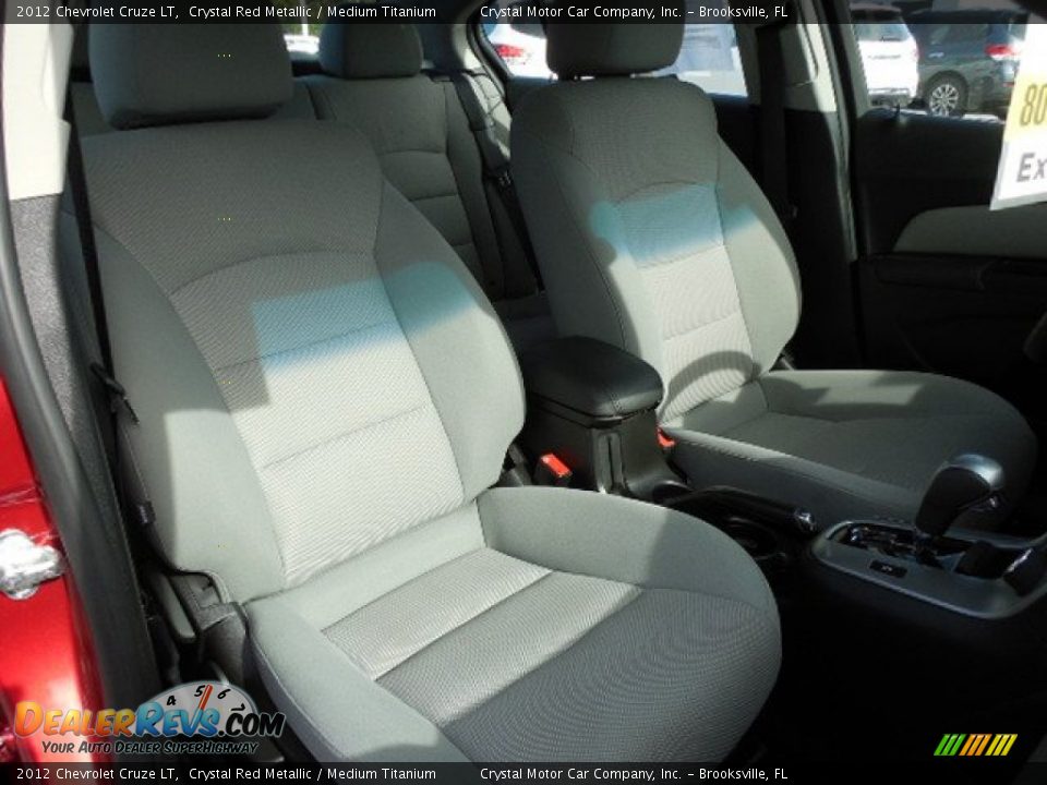 2012 Chevrolet Cruze LT Crystal Red Metallic / Medium Titanium Photo #12