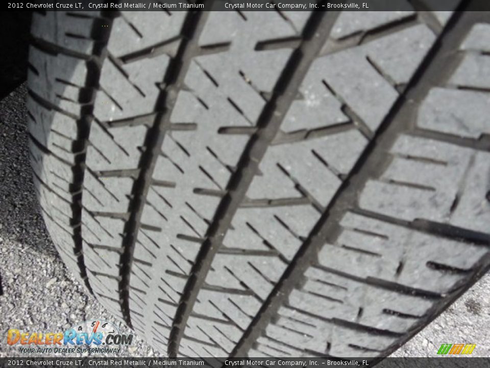 2012 Chevrolet Cruze LT Crystal Red Metallic / Medium Titanium Photo #15