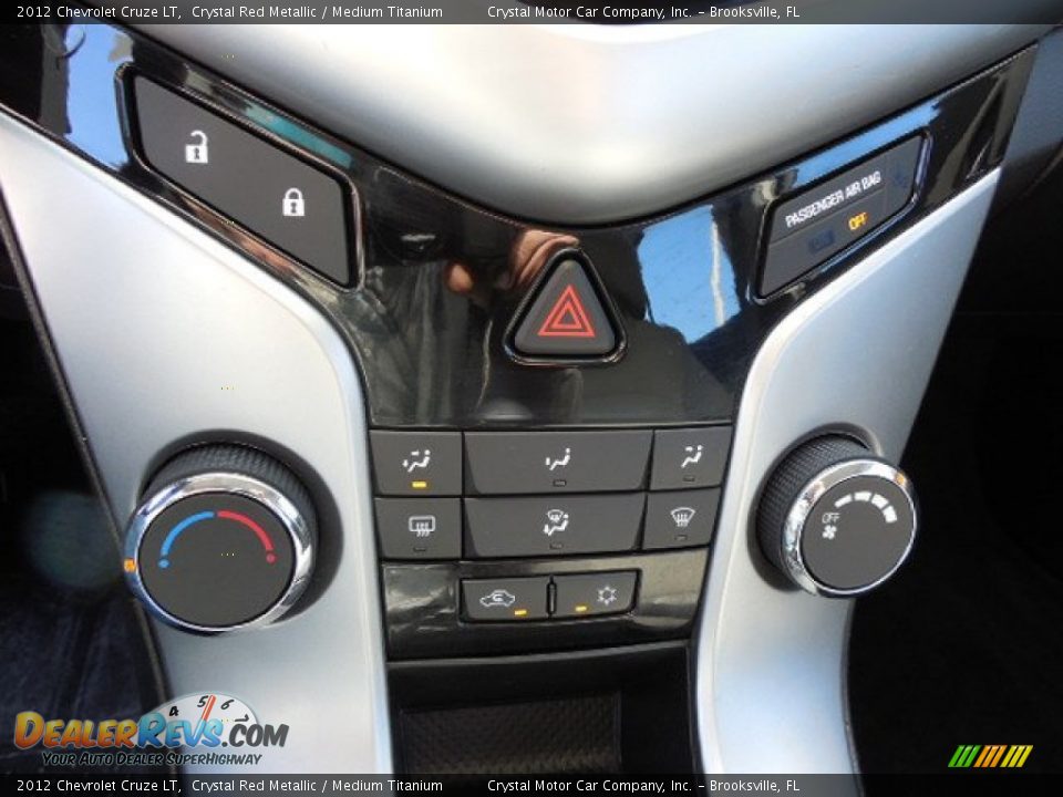 2012 Chevrolet Cruze LT Crystal Red Metallic / Medium Titanium Photo #20