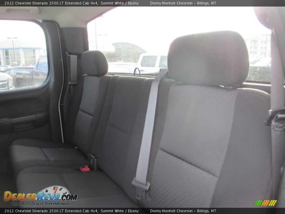 2012 Chevrolet Silverado 1500 LT Extended Cab 4x4 Summit White / Ebony Photo #8