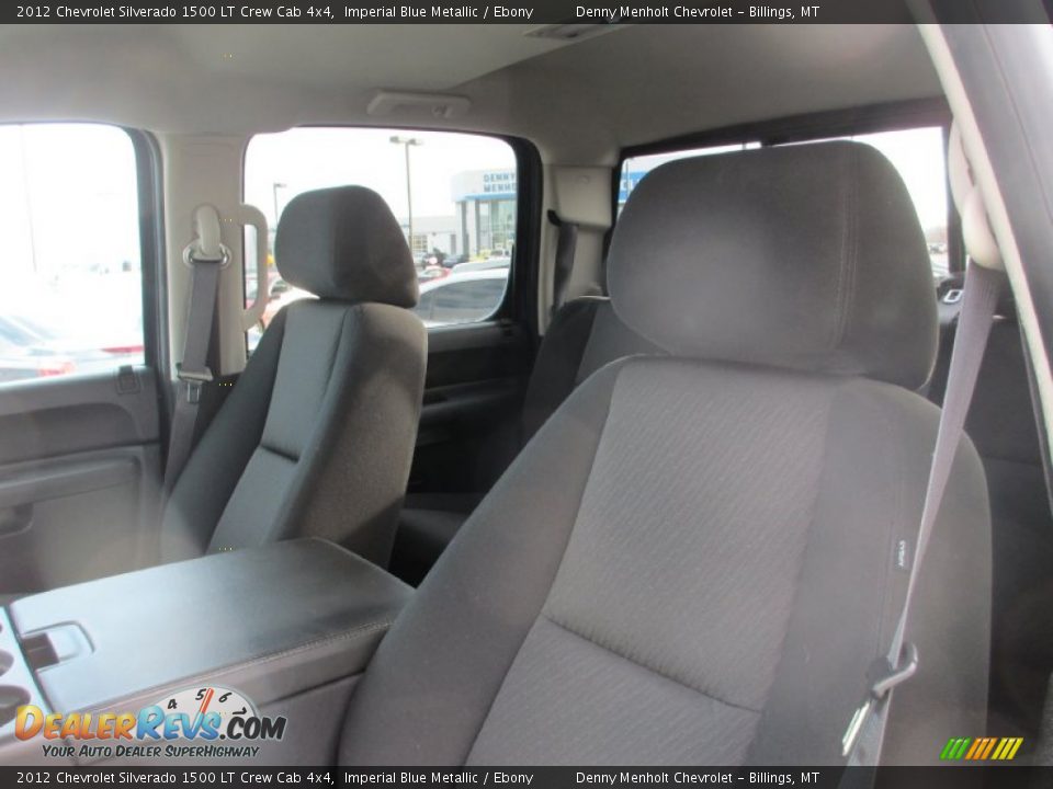 2012 Chevrolet Silverado 1500 LT Crew Cab 4x4 Imperial Blue Metallic / Ebony Photo #7