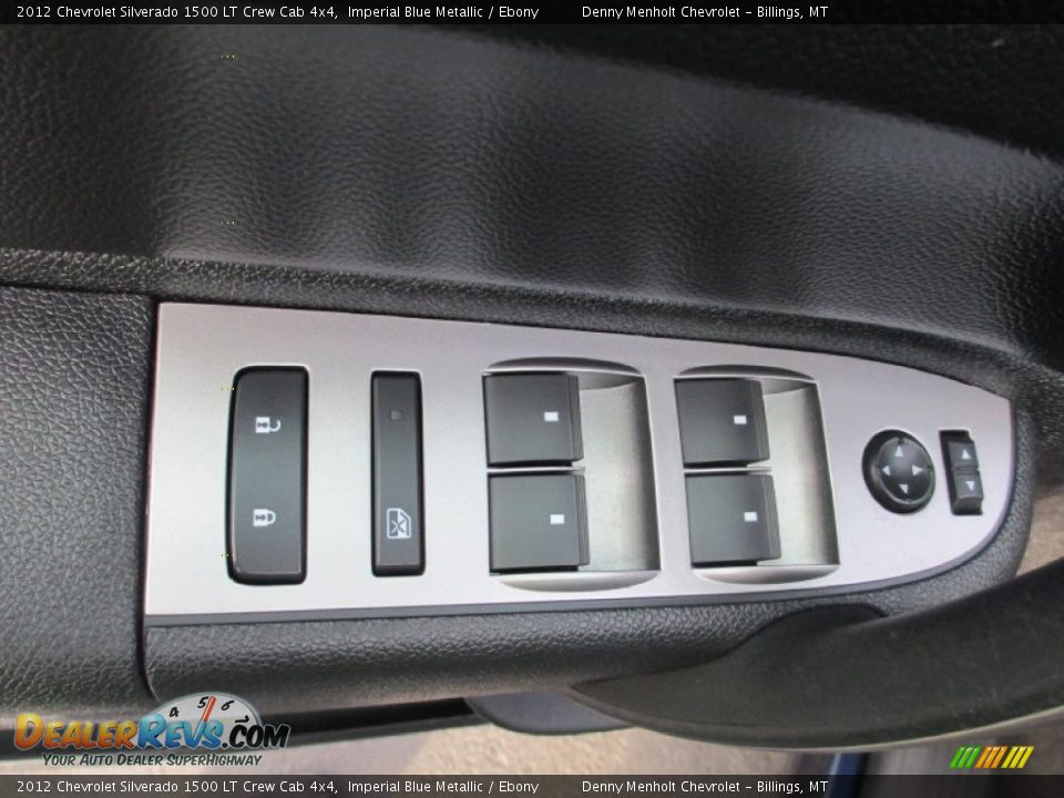 2012 Chevrolet Silverado 1500 LT Crew Cab 4x4 Imperial Blue Metallic / Ebony Photo #8