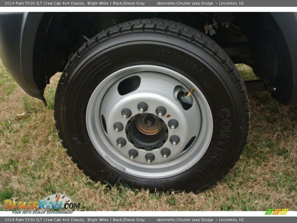 2014 Ram 5500 SLT Crew Cab 4x4 Chassis Bright White / Black/Diesel Gray Photo #21