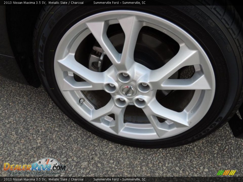 2013 Nissan Maxima 3.5 SV Metallic Slate / Charcoal Photo #17
