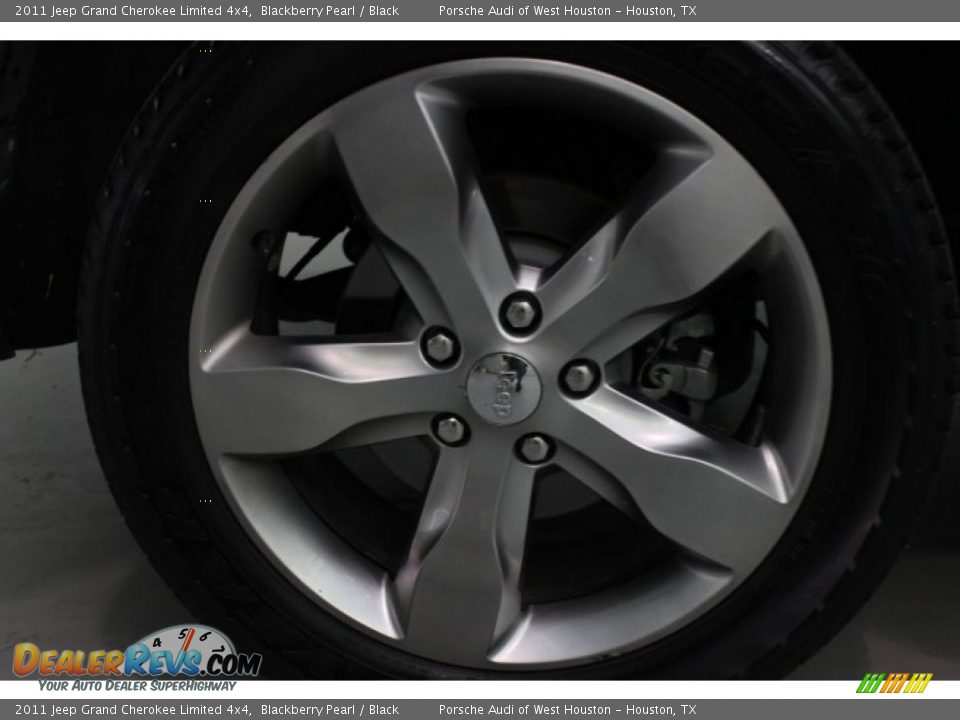 2011 Jeep Grand Cherokee Limited 4x4 Blackberry Pearl / Black Photo #8