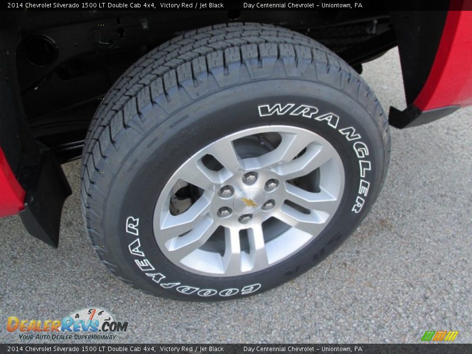 2014 Chevrolet Silverado 1500 LT Double Cab 4x4 Victory Red / Jet Black Photo #3