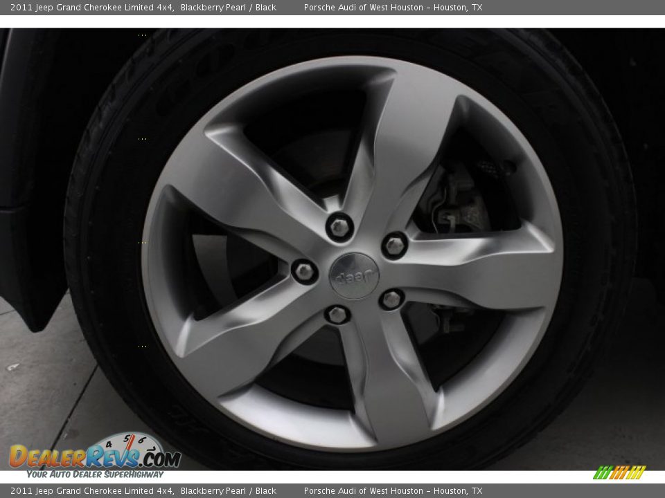 2011 Jeep Grand Cherokee Limited 4x4 Blackberry Pearl / Black Photo #10