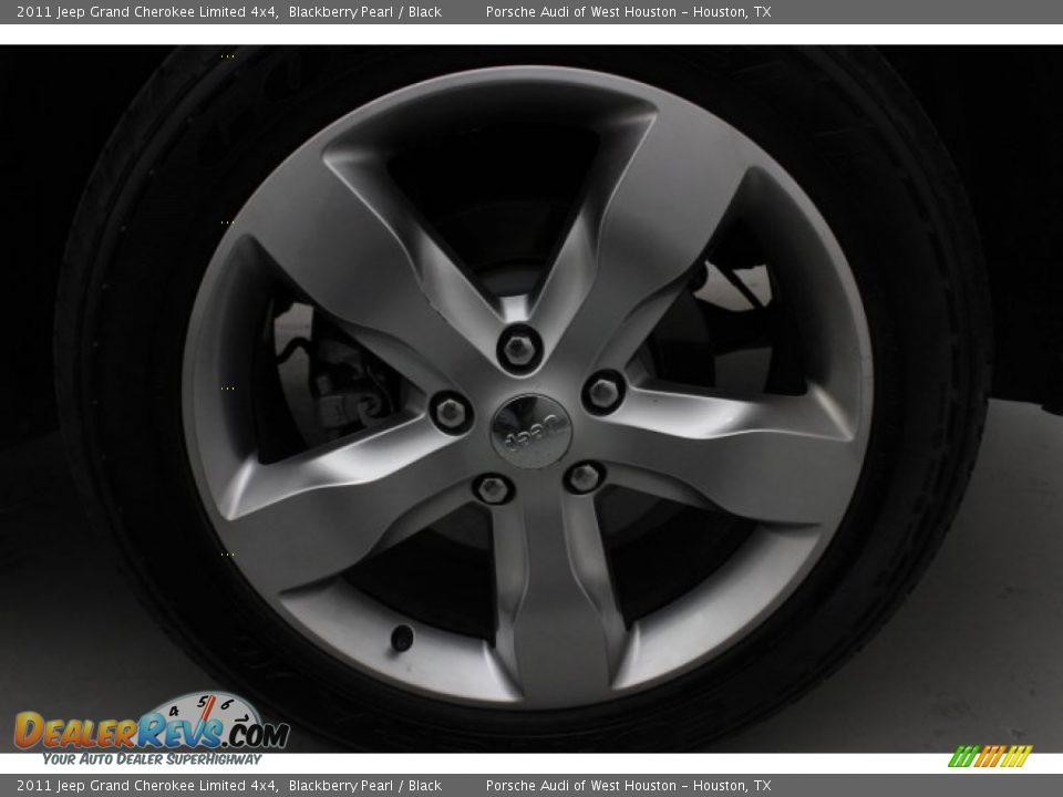 2011 Jeep Grand Cherokee Limited 4x4 Blackberry Pearl / Black Photo #11