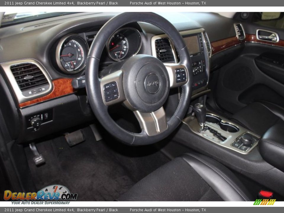 2011 Jeep Grand Cherokee Limited 4x4 Blackberry Pearl / Black Photo #14