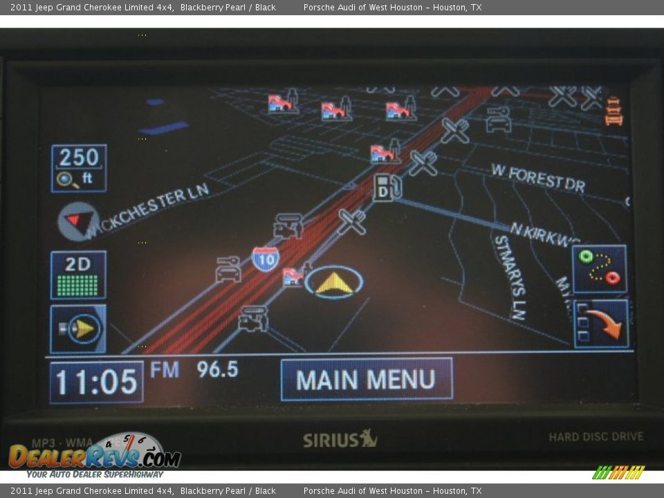 2011 Jeep Grand Cherokee Limited 4x4 Blackberry Pearl / Black Photo #21