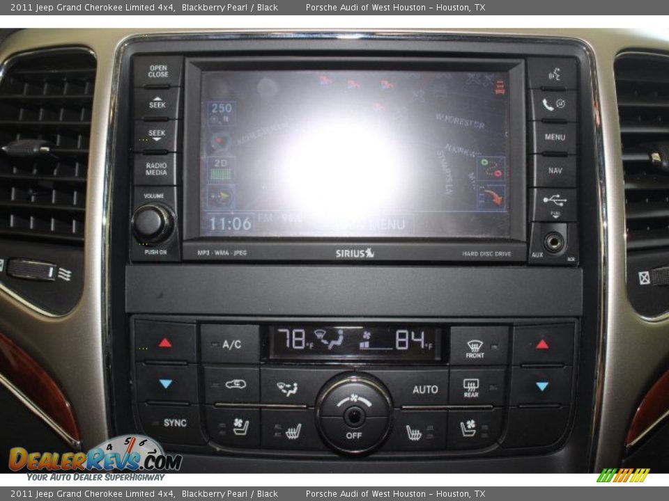 2011 Jeep Grand Cherokee Limited 4x4 Blackberry Pearl / Black Photo #23