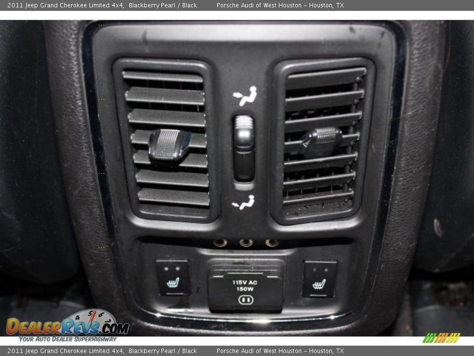2011 Jeep Grand Cherokee Limited 4x4 Blackberry Pearl / Black Photo #36