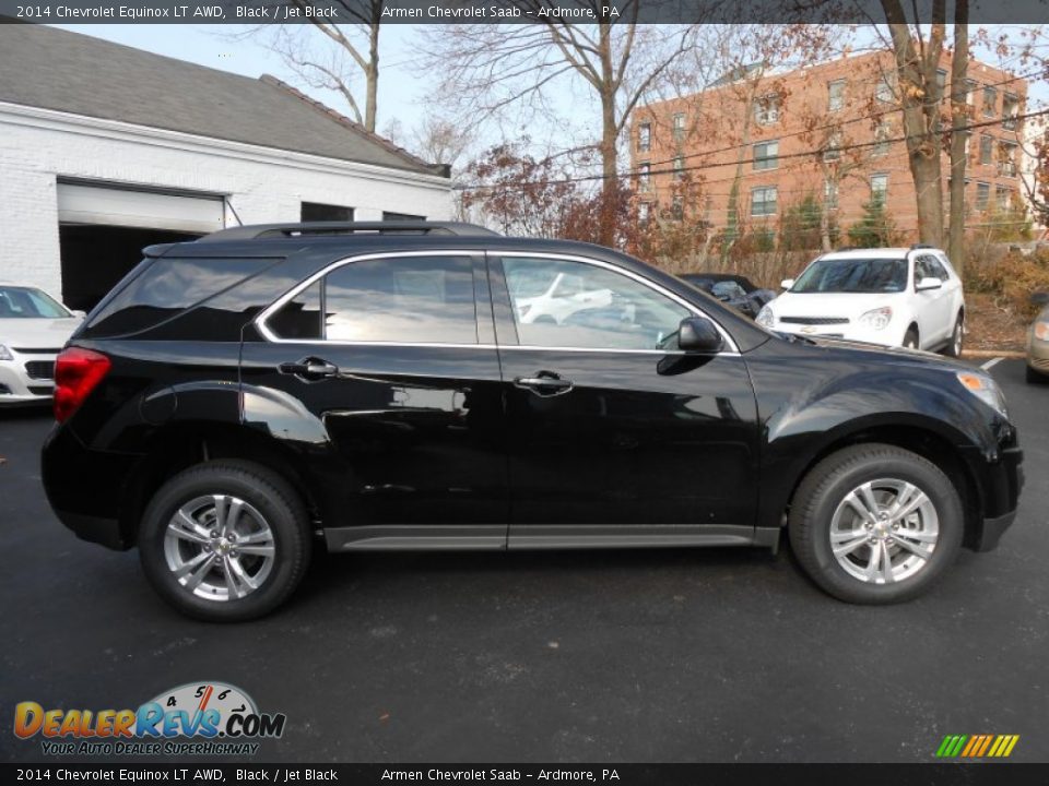 2014 Chevrolet Equinox LT AWD Black / Jet Black Photo #4