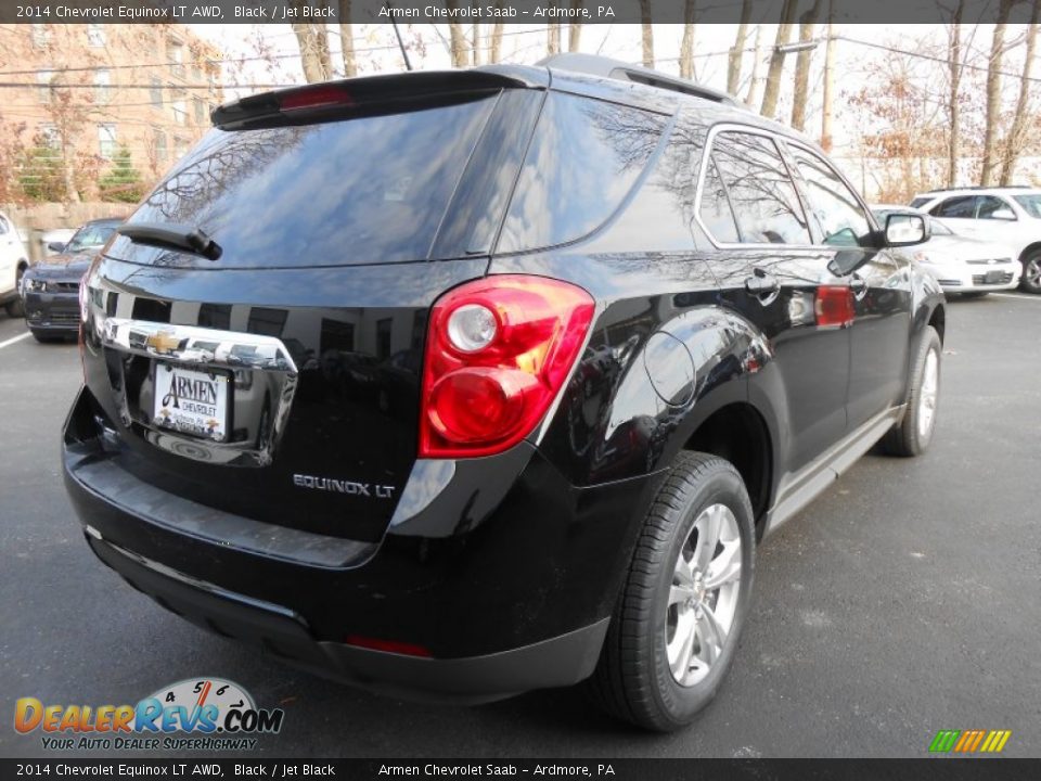 2014 Chevrolet Equinox LT AWD Black / Jet Black Photo #5
